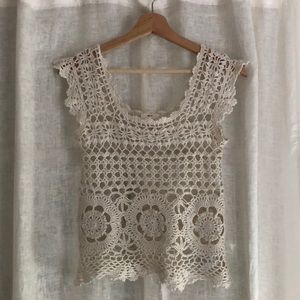 Pins and Needles 70s-inspired Crochet Top